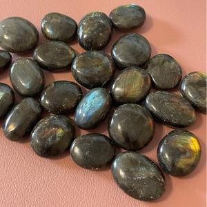 Chakralume Pierres Roulées Naturelles en Labradorite Polies à la Main, Cristal de Guérison, Méditation, Reiki, Énergie des Chakras, Décoration Spirituelle - Product Image 2