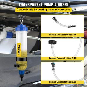 Grande capacità di 1.5 litri di trasmissione automatica pompa del fluido manuale ATF sistema di ricarica Dispenser olio estrattori liquidi cura del riempitivo - Product Image 5