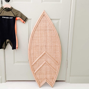 Tabla de surf de ratán tejida a mano, la más vendida, tablas de surf de madera al por mayor, juguetes preescolares y artículos de exhibición - Product Image 5