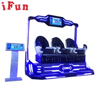 Machine multi de jeu de théâtre de la réalité virtuelle VR de cinéma de joueur de 3 sièges 12D Vr Simulator à vendre