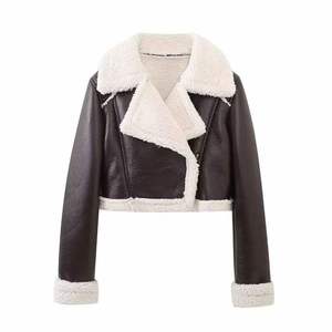 <b>Shearling</b> Leather <b>Jacket</b> – Luxury Winter Collection - Product Image 1