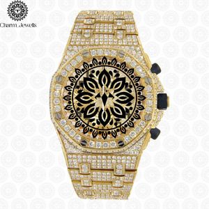 Reloj de Lujo Charm Jewells de Acero Inoxidable con Incrustaciones de Diamantes, Movimiento Mecánico Analógico, Caja de 40 mm, Correa Azul de Acero Inoxidable 10 - Product Image 2