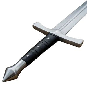 Couteau de combat à lame droite en acier inoxydable avec manche en bois, épaisseur de qualité industrielle, non réglable, support OEM - Product Image 5