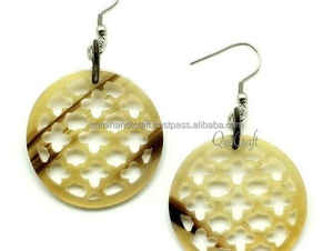 ต่างหูเขาควายคุณภาพสูงสำหรับผู้หญิงเครื่องประดับสไตล์สัตว์แฟชั่นใหม่ล่าสุดสำหรับงานเลี้ยงงานแต่งงาน - Product Image 4