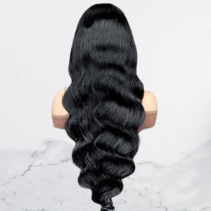 150 Density <b>Long</b> Human Hair <b>Wig</b> Large Cap Size Pre Plucked Natural Hairline <b>Wig</b> - Product Image 1