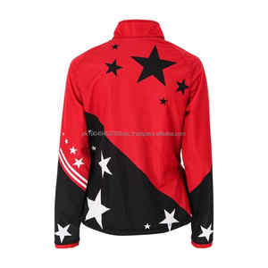 Vêtement de danse d'échauffement personnalisable unisexe pour adultes 2025, qualité supérieure, veste d'équipe de danse de cheerleading en nylon/polyester - Product Image 2