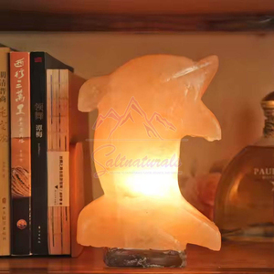 Lámpara de Sal del Himalaya Original, Cristal de Roca Rosa, Decoración para el Hogar - Product Image 6
