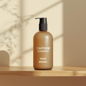 Champú con Cafeína OEM ODM para el Crecimiento del Cabello, Anti-Caída, Fortalecedor, Engrosador, con Biotina, Herbal, Marca Blanca, Sin Sulfatos, Vegano - Product Image 1