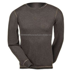 Custom Logo <b>Thermal</b> Tshirts 100% Combed Ring Spun Cotton <b>Shirt</b> - Product Image 5