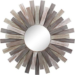Miroir mural en métal et verre Linea Exports Inc, best-seller, pour la décoration de la maison, prix raisonnable - Product Image 4