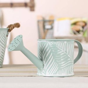 Arrosoir de jardin en métal de style vintage, grande capacité, avec poignée confortable, pour arroser les fleurs et les plantes sur balcon et terrasse - Product Image 4