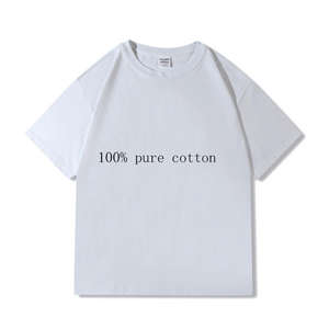 Camiseta Oversize de Algodón Premium 100% para Hombre, Estilo Urbano, Transpirable, Casual, Hip Hop, Lisa para Personalizar, Colección Verano 2026 - Product Image 1