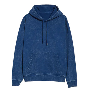 Nouvel Arrivage Hiver – Sweat à Capuche Homme en Molleton 100% Coton Effet Délavé, Disponible en Plusieurs Couleurs et Tailles, Motif Uni, Coupe Oversize - Product Image 1