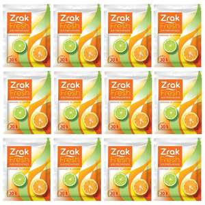 Ambientador Ecológico Colgante con Aroma a Naranja para Baño, Inodoro y Auto - Elimina Olores, Dura 30 Días - Product Image 1