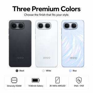 สมาร์ทโฟน <span class=keywords><strong>vivo</strong></span> <span class=keywords><strong>IQOO</strong></span> Neo 11 Ultra รุ่นดั้งเดิม ปี 2026 รองรับ 5G ชิปเซ็ต Dimensity 9500M แบตเตอรี่ 9100mAh ชาร์จไว 100W หน้าจอ 2K 144Hz AMOLED โทรศัพท์สำหรับเล่นเกม - Product Image 4