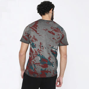 Camiseta de Algodón con Estampado Gráfico Personalizado para Hombre, Transpirable, Informal, de Verano, de Manga Corta y Cuello Redondo, al por Mayor - Product Image 5