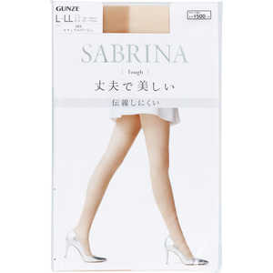 Gunze Beige LL Tough <b>Tights</b> Comfortable and Durable <b>Stockings</b> - Product Image 1