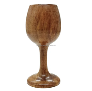 Verre à boire en bois de qualité supérieure pour la maison Hôtel Verre à boire pour jus Tendance élégante en bois naturel - Product Image 2