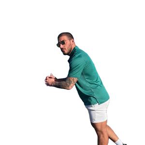 เสื้อโปโลลายทางสไตล์ฮิปฮอปสำหรับผู้ชาย เสื้อฮู้ดดี้สตรีทแวร์แบบกำหนดเอง เสื้อแขนยาวทรงหลวมสำหรับทุกเพศ - Product Image 4