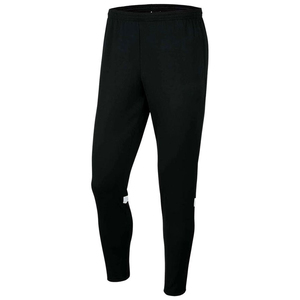 Full Length Black Jogger Pants Elastic Waist Knitted Spandex Polyester <b>Stretch</b> Breathable All Seasons - Product Image 2