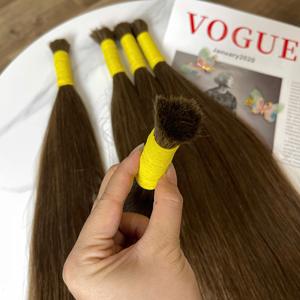 Gran Oferta 2026, Paquetes de Cabello Humano Virgen Crudo de un Solo Donante, Doble Trama, Calidad de Salón, Suministro al por Mayor, Color Castaño Natural - Product Image 2