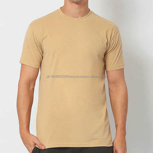 Camiseta Deportiva de Gimnasio 100% Algodón al por Mayor, Talla Grande, Transpirable, Manga Corta para Hombre, Tejido Liso con Estampado Fotográfico - Product Image 1