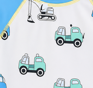 <b>Boys</b> Summer Water Shirt UV Protection Quick Dry Beach Swimwear Kids Beach Swim Apparel for <b>Boys</b> Comfortable Stretch Rash Guard - Product Image 2