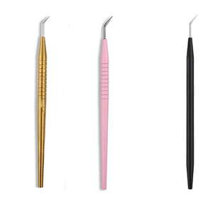 อุปกรณ์ยกขนตาสแตนเลสแบบขายส่ง Plasma Gold พร้อมที่แยกขนตาและอุปกรณ์ต่อขนตา - Product Image 4