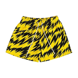 Shorts de course décontractés pour hommes, respirants, à séchage rapide, légers, en maille, 100% polyester, logo personnalisé, vente en gros - Product Image 5