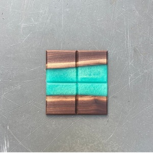 Nouvel Arrivage – Sous-verres en marbre et bois, forme carrée, pour thé et café, usage en cuisine, sur table ou en hôtel, vente en gros - Product Image 4