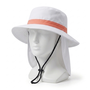 OEM Custom Sun Hats Neck Flap Wide Brim Chin Strap Bucket <b>Caps</b> ODM Low MOQ Headwear Manufacturer Factory - Product Image 2