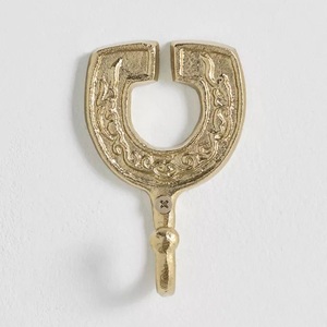 Decorative Mushroom <b>Wall</b> <b>Hook</b> Cast Iron Metal Gold Finish Woodland Inspired <b>Wall</b> Mounted Coat <b>Hook</b> Rustic Nature Theme <b>Key</b> Hold - Product Image 5