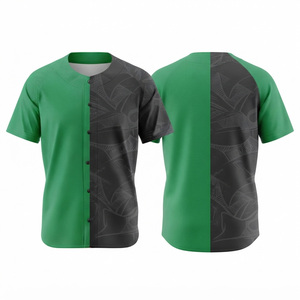 Custom Button Down Baseball Jersey Men's Plus Sizes Sleeveless <b>Polyester</b>/Cotton Breathable Quick Dry Custom Logo Positions - Product Image 5