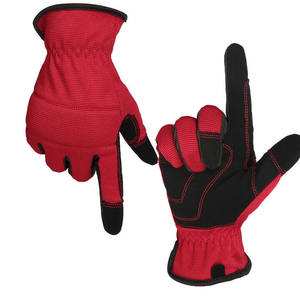 High Quality Construction Garden Farm Safety Cowhide Cow Grain Furniture Leather Industrial <b>Work</b> Hand Gloves - Product Image 5