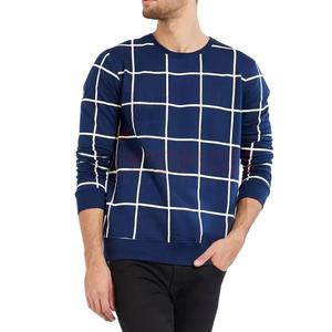 Sweat-shirt à col rond en coton organique épais de luxe avec logo personnalisé en polaire surdimensionnée vierge pour l'hiver Sweat-shirt de haute qualité - Product Image 1