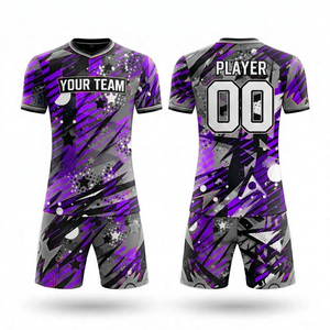 Ensembles de maillots de football par sublimation, très demandés, séchage rapide, kits de football personnalisés pour hommes et jeunes, tenue d'entraînement respirante, ensemble uniforme - Product Image 6