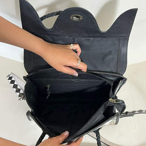 Sac fourre-tout en cuir de vachette grande capacité pour femme, motif à carreaux, dernière mode, sac à bandoulière, sac à main, cadeau pour femme - Product Image 6