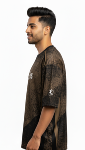 Camiseta de Hombre, Corte Regular, Poliéster/Algodón, Sublimada, Estilo Casual Urbano, Moderna, Transpirable y de Secado Rápido - Product Image 3