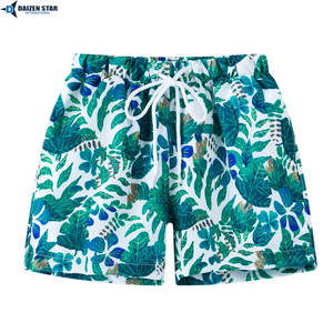 Shorts de bain pour hommes fournis par le fabricant, 100 % polyester, écologiques, respirants, séchage rapide, légers, vêtements de sport pour la plage - Product Image 4