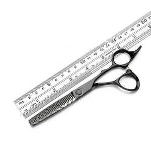 Ciseaux de coiffure professionnels pour salon de coiffure, ensemble de ciseaux de coiffure en acier inoxydable à haute teneur en carbone avec revêtement en titane, ciseaux de beauté - Product Image 6