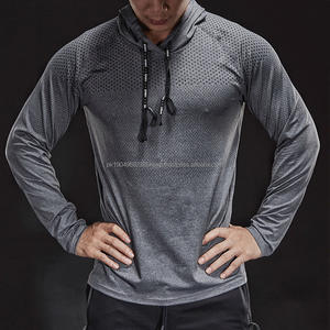 Camiseta Deportiva de Manga Larga de Secado Rápido con Capucha, Sublimación, para Gimnasio, Entrenamiento, Running, con Capucha - Product Image 2