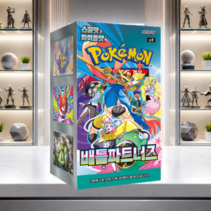 [SV9] Battle Partners Gioco di Carte Collezionabili Coreano, Booster Box con Stampa a Colori, Angoli Squadrati, Carbon Impact - 30 Pacchetti - Product Image 1
