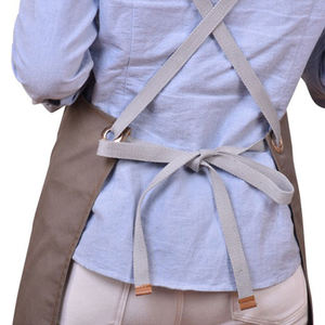 สายหนังรัดเอวผ้าแคนวาสสำหรับร้านตัดผม ผ้ากันเปื้อนตัดผมแบบกำหนดเอง - Product Image 3