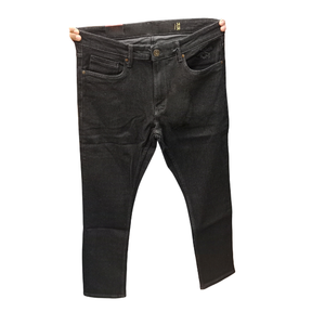 <b>Men</b> Slim Fit Straight Leg Stonewashed Denim <b>Jeans</b> <b>High</b> <b>Waist</b> Casual Cotton Pants Spring Wear Solid Color - Product Image 5