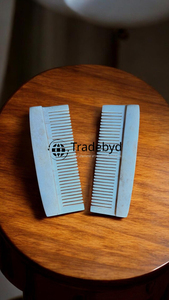 Tradebyd Natural Bone Hair <b>Comb</b> Premium <b>Wide</b> Tooth Hair Detangler Handmade Styling and Grooming Tool - Product Image 3