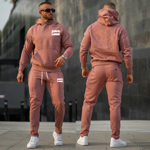 Ensemble de survêtement unisexe personnalisé : pantalon de jogging et sweat à capuche, ensembles de jogging, survêtements de sport vierges, survêtements personnalisés pour hommes - Product Image 1