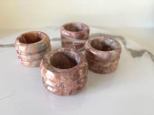 Newly Style Design Marble Napkin <b>Ring</b> Stone Napkin <b>Ring</b> Terrazzo Napkin <b>Rings</b> Marble Napkin Holder at very <b>cheap</b> Price - Product Image 6
