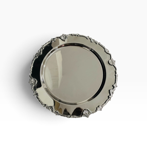 Bandeja de Metal con Acabado Carbón para Chocolates con Adorno de Pájaro Plateado, Accesorios Personalizables para Chocolates, Tamaños Personalizados, Colores Disponibles - Product Image 4