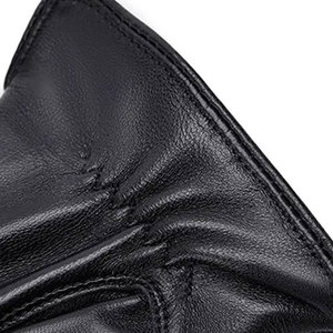Gants d'hiver en cuir personnalisés de haute qualité pour hommes et femmes, accessoire de mode haut de gamme pour dames et messieurs, vente en gros de gants pour femmes - Product Image 3