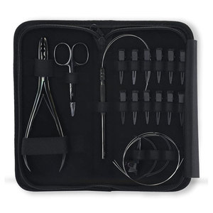 Kit de Pinzas para Extensiones de Cabello de Diseño Personalizado, Fabricante Original, Kit de Herramientas Profesionales Reutilizables para Extensiones de Cabello, Duradero para Salón - Product Image 3